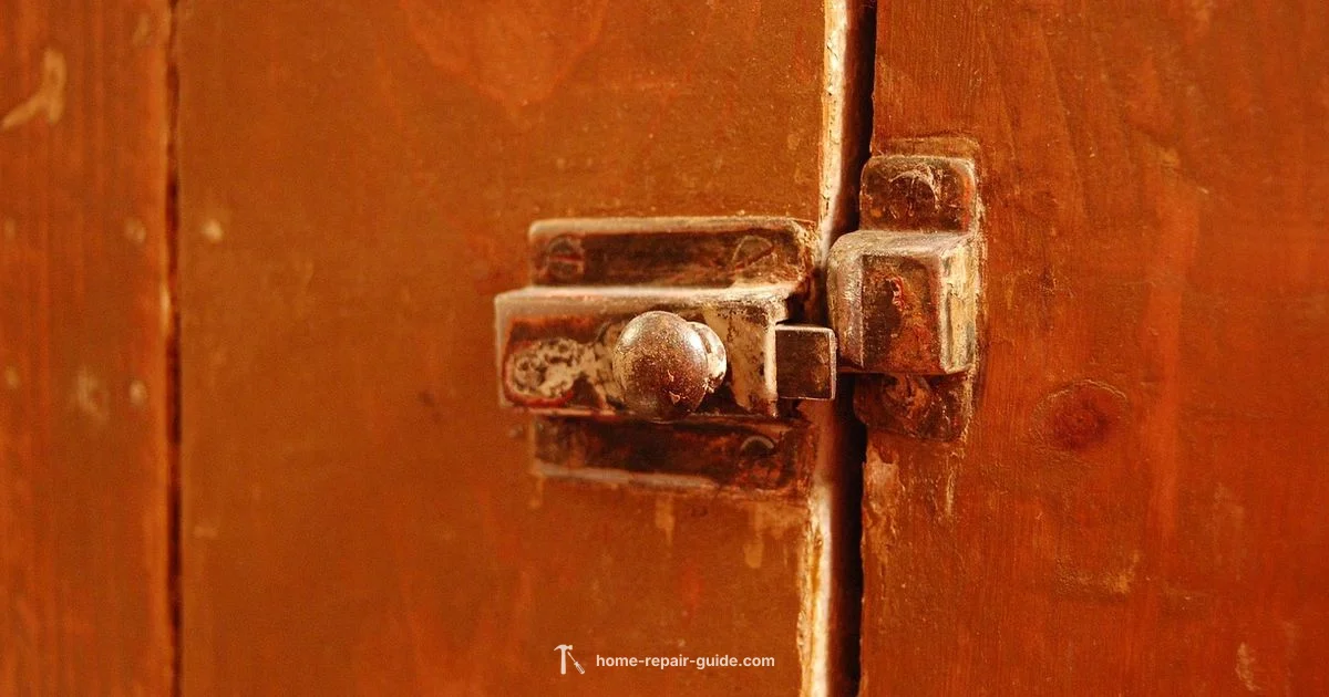 Door Latch Repair - Home Repair Guide