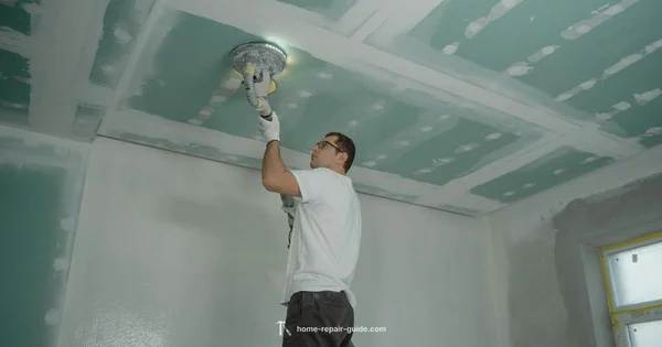 Ceiling Drywall Repair - Home Repair Guide