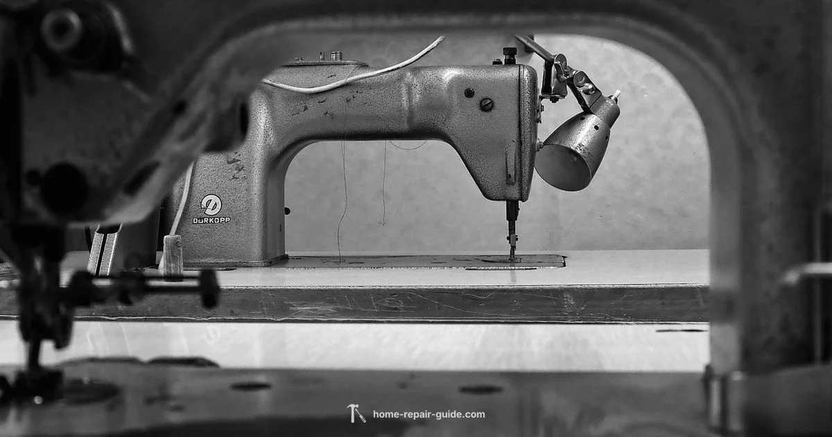 Sewing Machine Care - Home Repair Guide