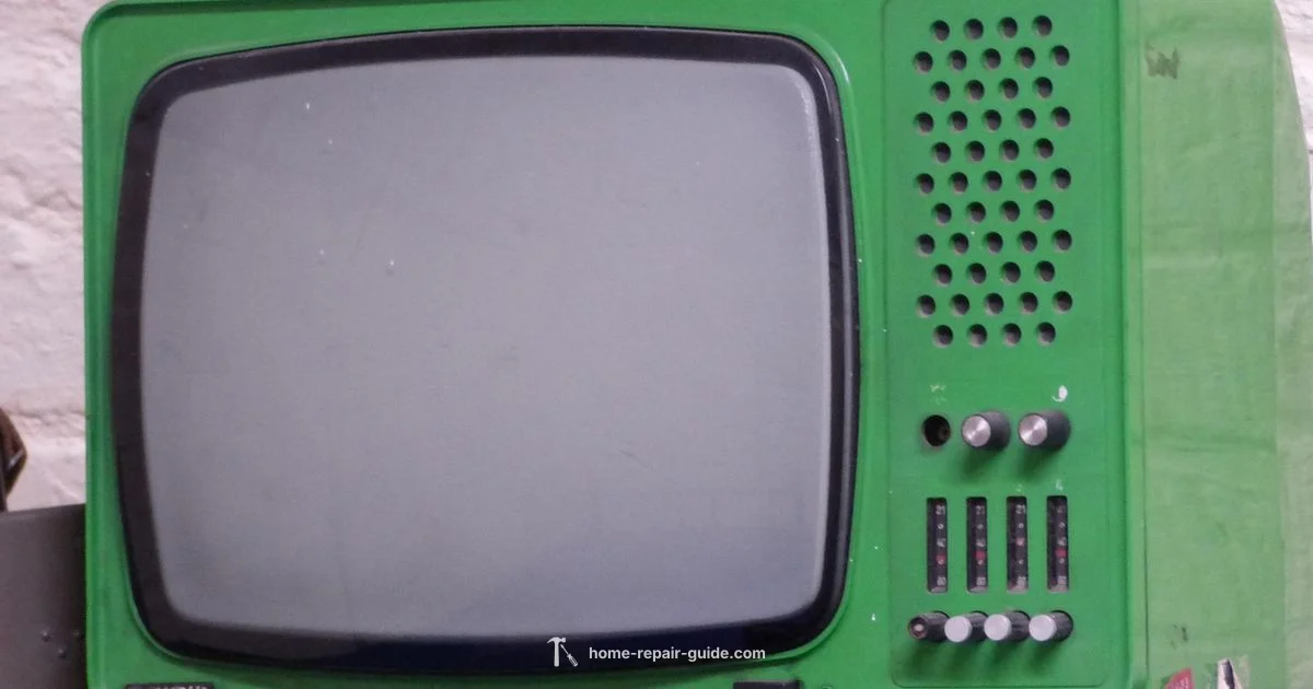 TV Repair Guide - Home Repair Guide