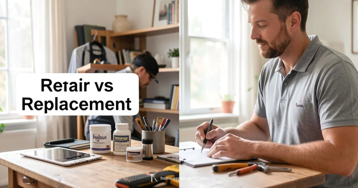 Repair vs Replacement - Home Repair Guide