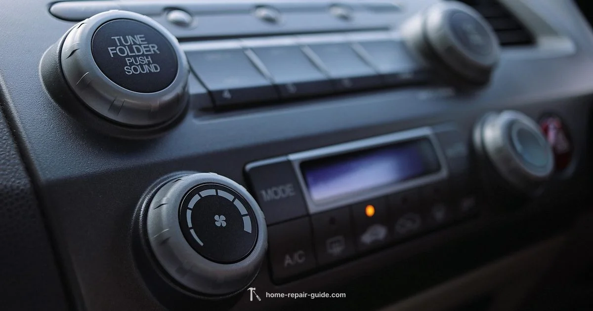 Dashboard Stereo Fix - Home Repair Guide
