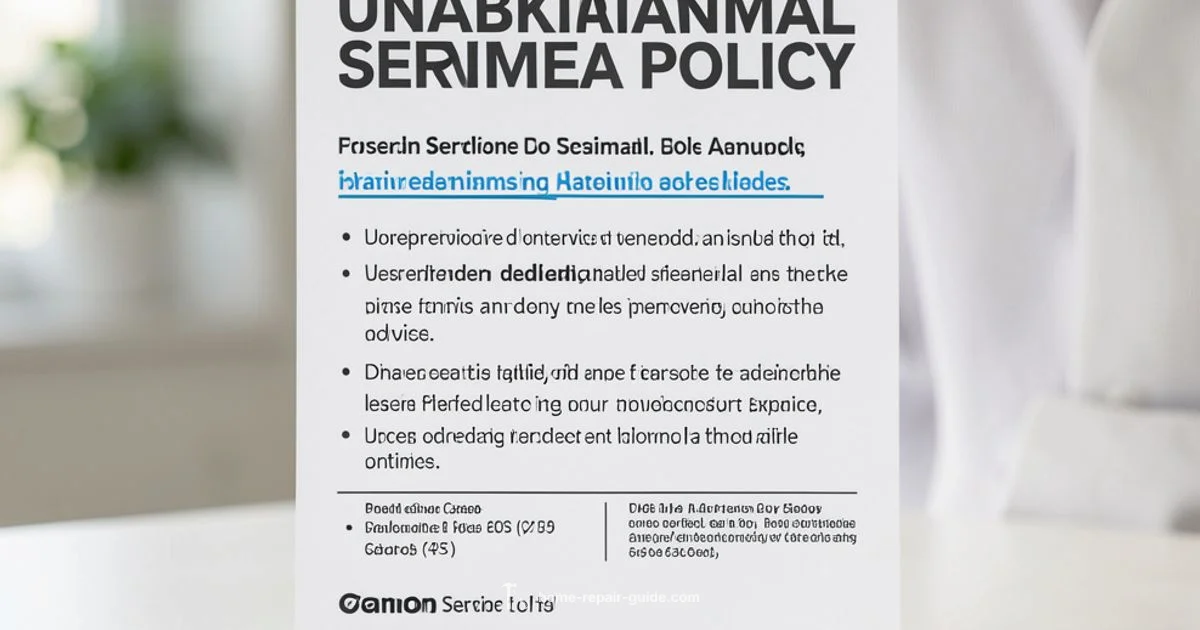 Service Animal Policy - Home Repair Guide